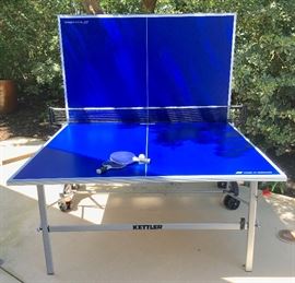 Kettler Folding ping pong table, Germany