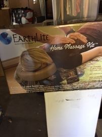 Home massage headrest