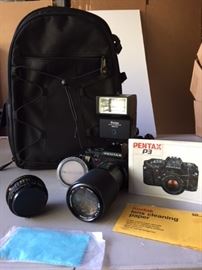 Pentax SLR camera set