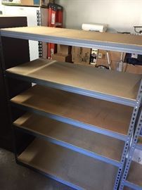 Very sturdy garage shelving unit