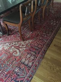We have fabulous gorgeous Persian rugs throughout the home