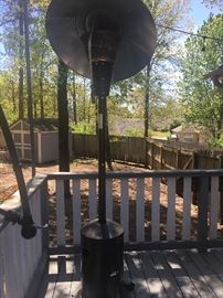 Patio heater - full view
