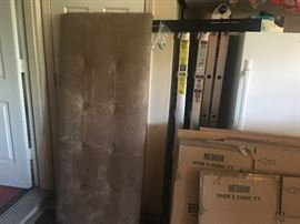 Upholstery (beige) Queen headboard