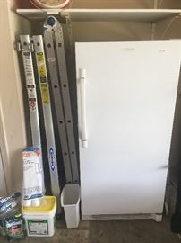Ladders and freezer