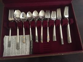 Wallace silver  Aegean Weave pattern