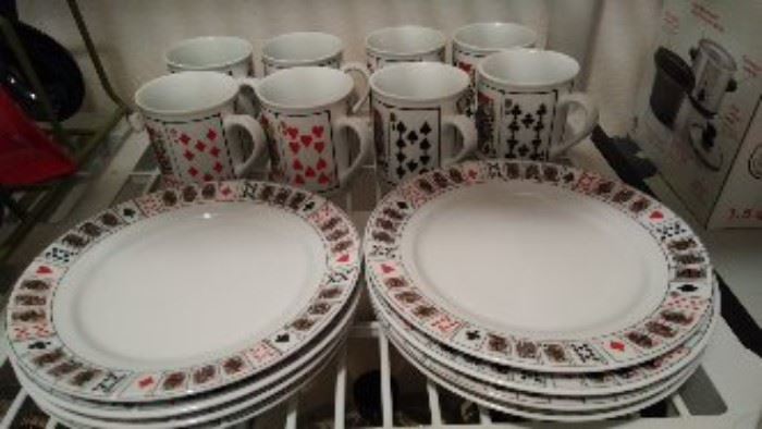 Nice dishes for setting the mood for Bridge.