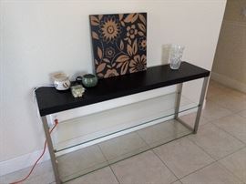 Contemporary sofa/foyer table