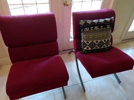 Contemporary side chairs