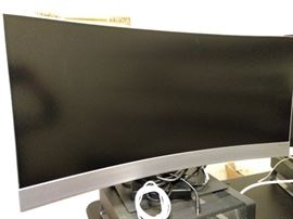 HP Envy curved display monitor