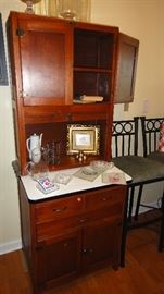 Hoosier cabinet, smaller size