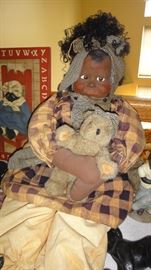 Black Americana, dolls, pupetts, Marionettes, books and more.