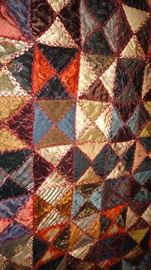 Vintage crazy quilt