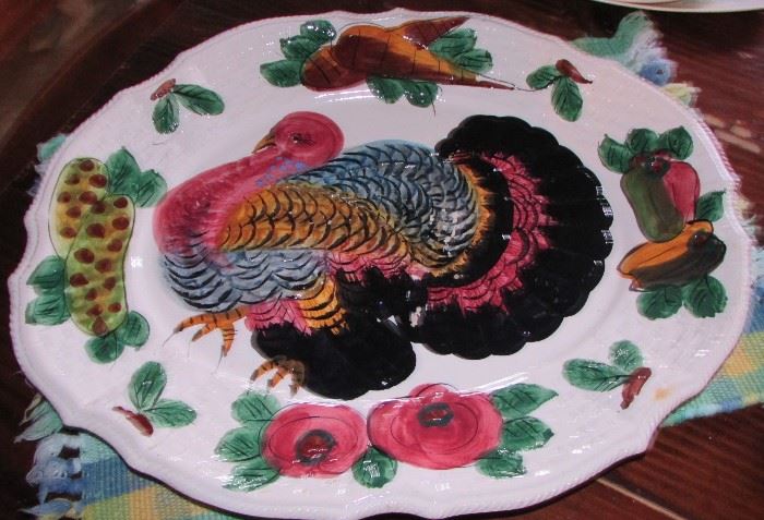 Italian Turkey Platter 