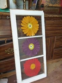 Pretty for sunroom or garden area.