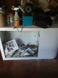 Midsize display cabinet.
