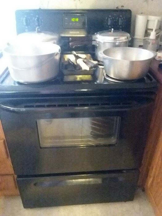 Stove is for sale also, needs a little cleaning TLC