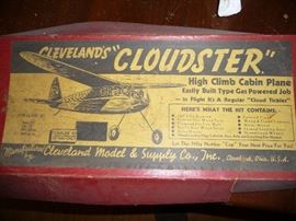 Cleveland Cloudster model airplane