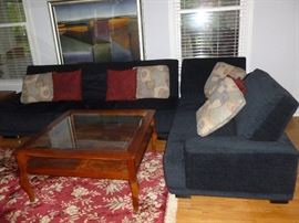 New, never used Italian Sectional w/Chaise