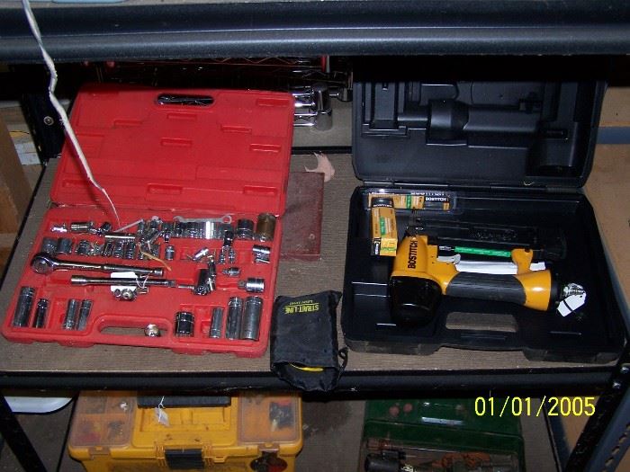 Drill and Socket Set - Garage