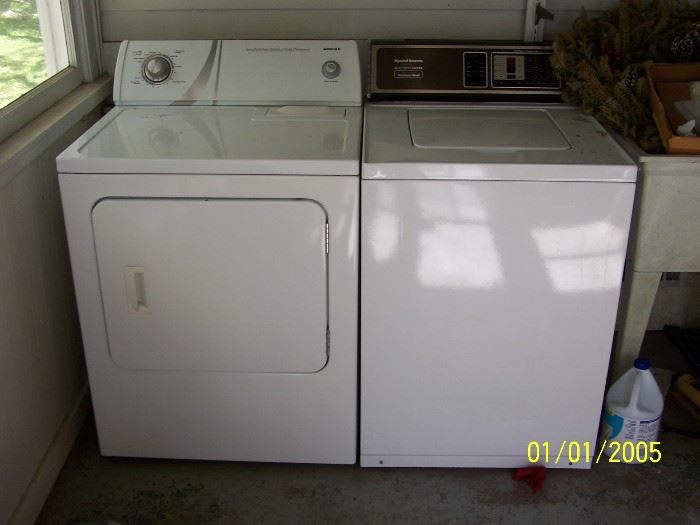 Speed Queen Washer and Admiral Dryer  -   House