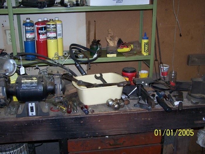 misc. tools and items  - Garage