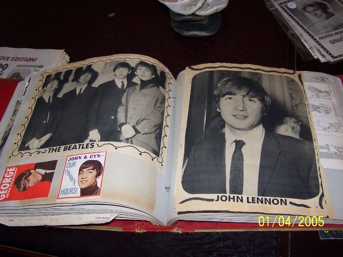 Beatles Scrapbook - Garage