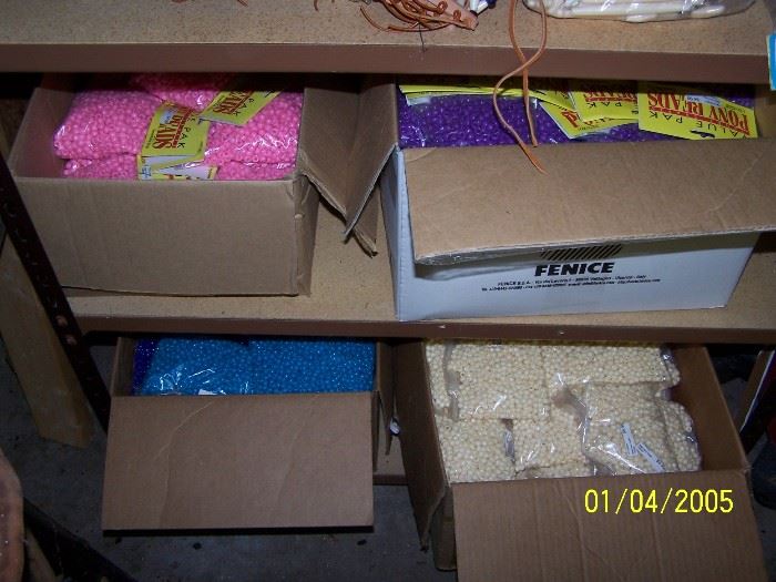 more Beads and supplies - Garage 