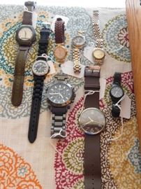 Mens, Women's Watches, Titanium, Geneva, Casio Timex, Pulsar
