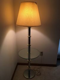 Lamp and table combo 