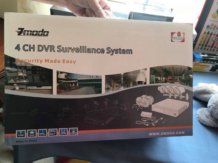 
#47 Zmodo 4ch DVR Surveillance system $30
