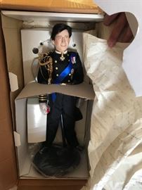 
#61 Prince Charles Royal doll in box
$35
