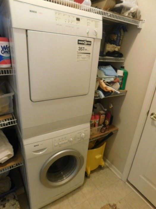2010 Bosch  AXXIS  stackable washer and dryer, dryer needs a new sensor for the door model # wta3510uc