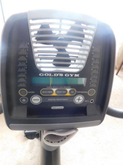 GOLDS gym cycle trainer 390R
