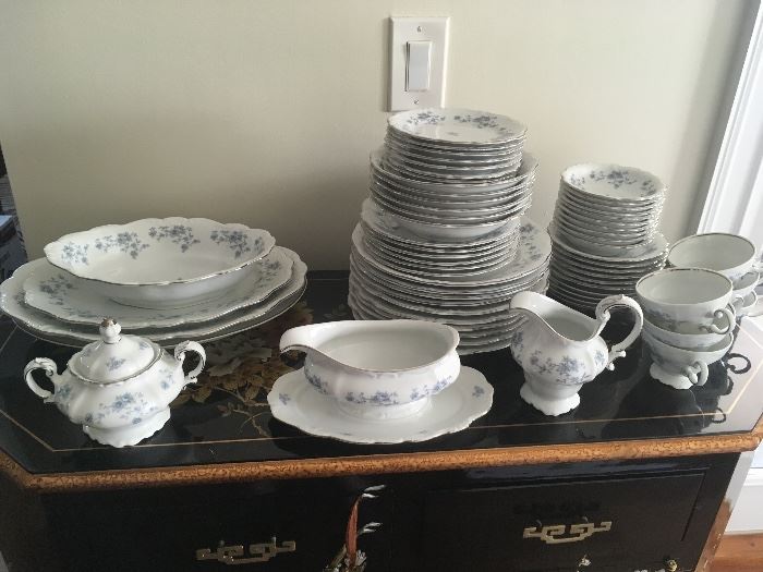 Large collection of antique china
