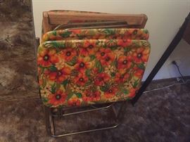  Mid century TV tables 