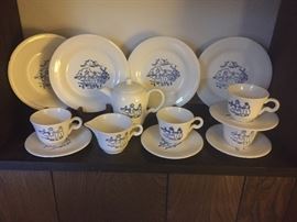 Blue and white China