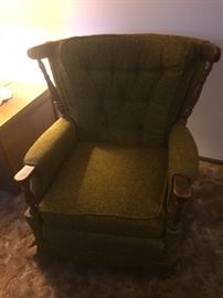 Olive green chair