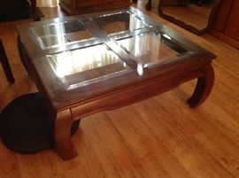 Glass Top Coffee Table $ 90.00