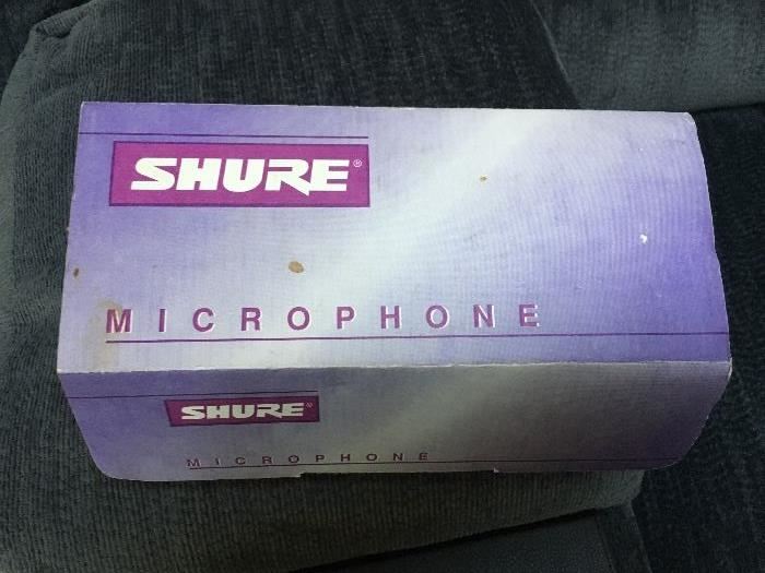 Vintage Shure microphone