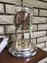 Waltham Quartz domed Anniversary clock