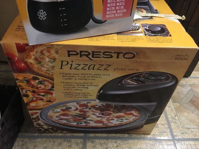 Presto pizzazz pizza oven