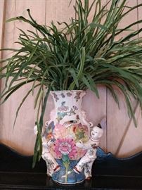 Oriental Half Vase