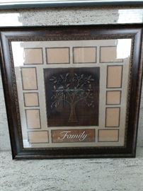 Multi ~ Photo Picture Frame ~ Family