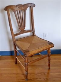One of a pair of chairs