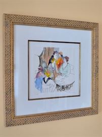 Itzchak Tarkay signed limited edition lithograph