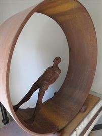 Lot# 101                                                                                                      Ted Gall Cycles / Corten Steel
