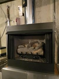 Lot# 125                                                                                                       Modern direct vent clean gas Fireplace only   $ 750.00              41 X 21 X 53