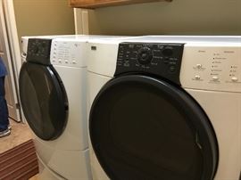 Front load washer and dryer 