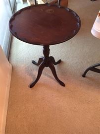 Pie Crust Side Table