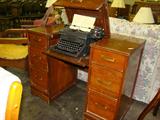 Antique Typwriter Desk